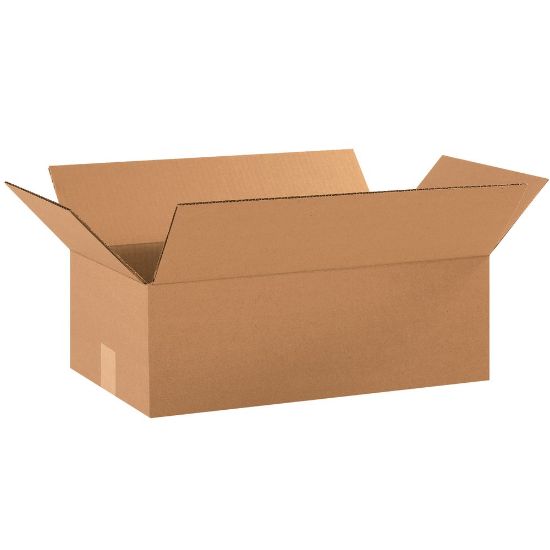 Picture of Partners Brand Corrugated Boxes, 18in x 10in x 6in, Kraft, Pack Of 25