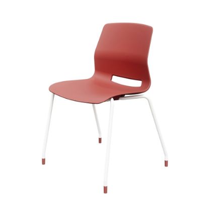 Picture of KFI Studios Imme Stack Chair, Coral/White