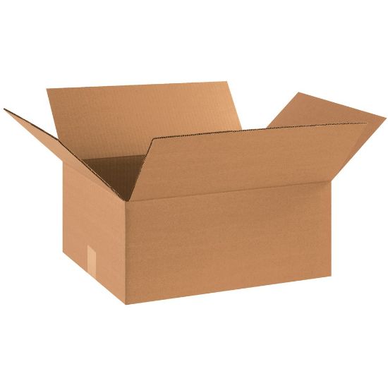 Picture of Partners Brand Corrugated Boxes, 18in x 14in x 8in, Kraft, Pack Of 20