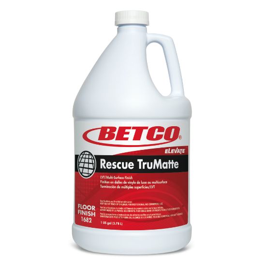 Picture of Betco Rescue Floor Finish, TruMatte, 128 Oz Bottle, Case Of 4