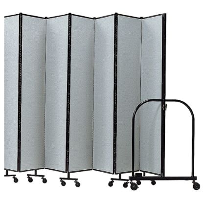 Picture of Screenflex Portable Room Partition Divider, 72inH x 289inW, Gray