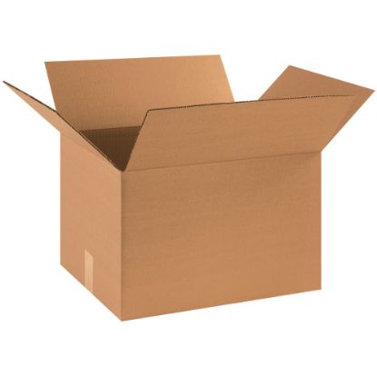 Picture of Partners Brand Corrugated Boxes, 18in x 14in x 14in, Kraft, Pack Of 20