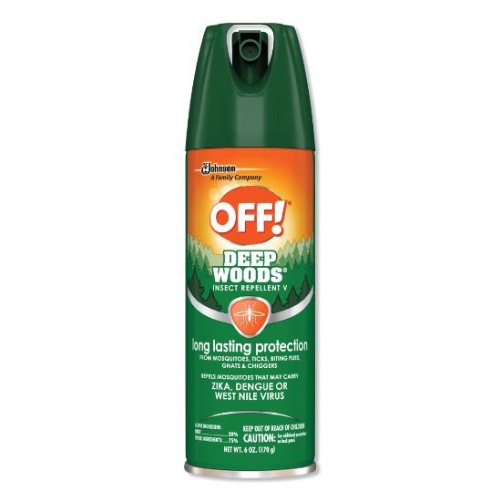 Picture of OFF! Deep Woods Insect Repellent, 6-Oz Spray Canister