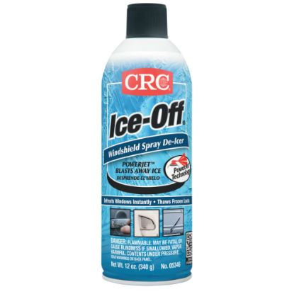 Picture of CRC Ice-Off Windshield Spray De-Icers, 16 Oz Aerosol Can, Pack Of 12 Cans