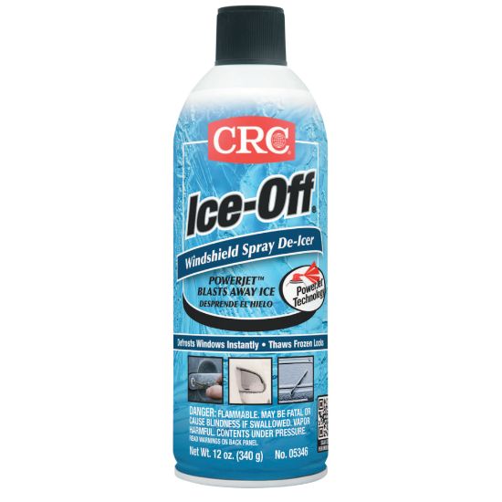 Picture of CRC Ice-Off Windshield Spray De-Icers, 16 Oz Aerosol Can, Pack Of 12 Cans