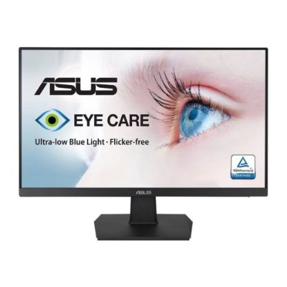 Picture of Asus VA27EHE 27in Class Full HD Gaming LCD Monitor - 16:9 - Black - 27in Viewable - In-plane Switching (IPS) Technology - WLED Backlight - 1920 x 1080 - 16.7 Million Colors - Adaptive Sync - 250 Nit Maximum - 5 ms - GTG Refresh Rate - HDMI - VGA