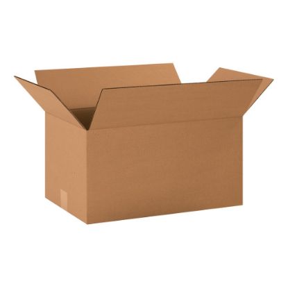 Picture of Partners Brand Corrugated Boxes, 20in x 12in x 10in, Kraft, Pack Of 20