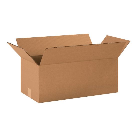 Picture of Partners Brand Long Corrugated Boxes, 20in x 10in x 8in, Kraft, Pack Of 20