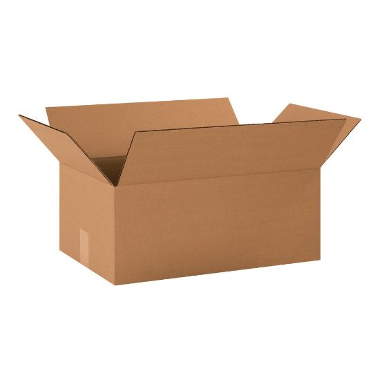 Picture of Partners Brand Corrugated Boxes, 20in x 12in x 8in, Kraft, Pack Of 20