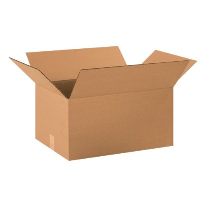 Picture of Partners Brand Corrugated Boxes, 20in x 14in x 10in, Kraft, Pack Of 20