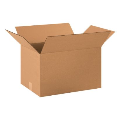 Picture of Partners Brand Corrugated Boxes, 20in x 14in x 12in, Kraft, Pack Of 20