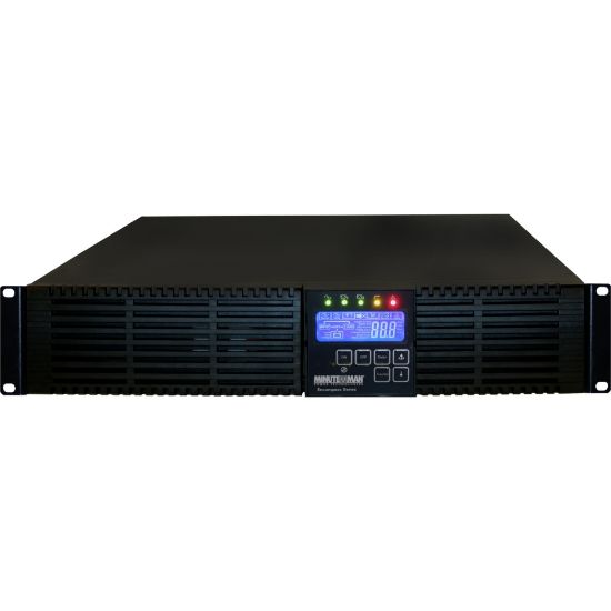 Picture of Minuteman Encompass EC1000RT2U 1000VA Tower/Rack Mountable UPS - 2U Rack/Tower - 2 Minute Stand-by - 120 V AC Input - 120 V AC Output - 6 x NEMA 5-15R