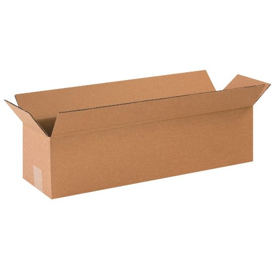 Picture of Partners Brand Long Corrugated Boxes, 24inL x 6inH x 6inW, Kraft, Pack Of 25