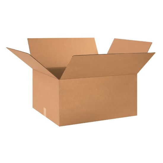 Picture of Partners Brand Corrugated Boxes, 24in x 20in x 12in, Kraft, Pack Of 10