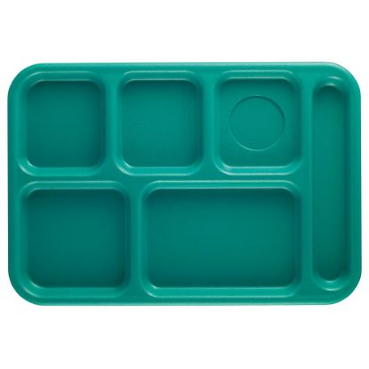 Picture of Cambro Co-Polymer Compartment Trays, Teal, Pack Of 24 Trays