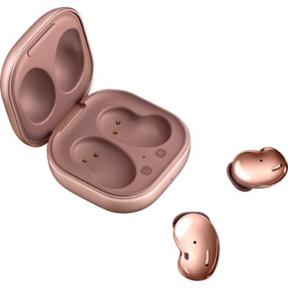 Picture of Samsung Galaxy Buds Live, Mystic Bronze - True Wireless - Bluetooth - Earbud - Binaural - In-ear - Noise Canceling - Mystic Bronze