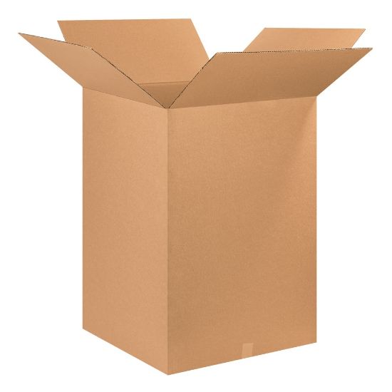 Picture of Partners Brand Corrugated Boxes, 26in x 26in x 36in, Kraft, Pack Of 5