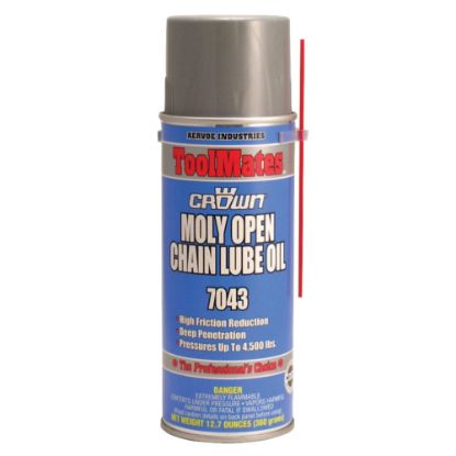 Picture of Moly/Oil Open Chain Lubes, 16 oz Aerosol Can