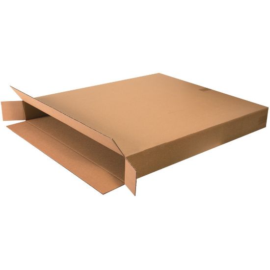 Picture of Partners Brand Corrugated Side-Loading Boxes, 36in x 5in x 42in, Kraft, Pack Of 5