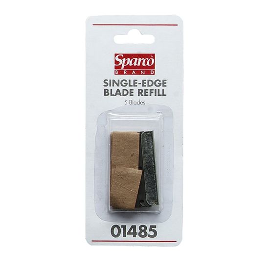 Picture of Sparco Tap-Action Razor Knife Refill Blades, Pack Of 5