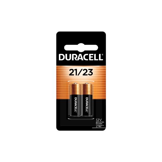 Picture of Duracell 12-Volt Alkaline 21/23 Battery, Pack Of 2