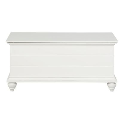 Picture of Powell Dorian Chest, 18inH x 40-1/2inW x 16-3/4inD, White