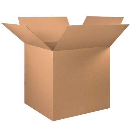 Picture of Partners Brand Corrugated Cube Boxes, 36inL x 36inW x 36inH, Kraft, Pack Of 5