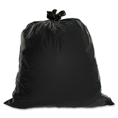 Picture of Genuine Joe 1.5 mil Trash Bags, 60 gal, 39inH x 56inW, Brown, 50 Bags