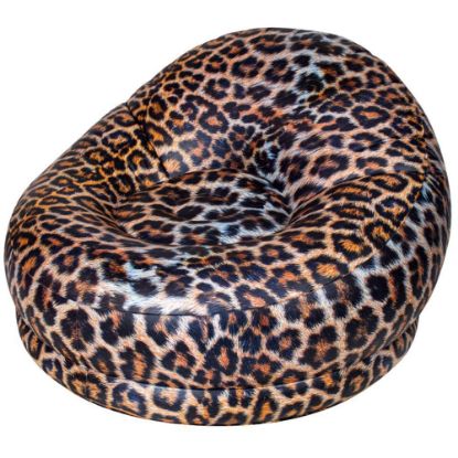 Picture of BloChair AirCandy Inflatable Chair, Leopard