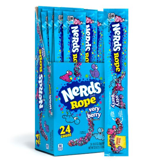 Picture of Nerds Rope Very Berry, Pack Of 24 Ropes