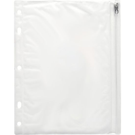 Picture of Sparco Vinyl Ring Binder Pocket, 8ft x 10in, Clear