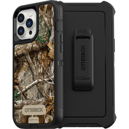 Picture of OtterBox Defender Carrying Case Apple iPhone 13 Pro Max, iPhone 12 Pro Max Smartphone - Realtree Edge