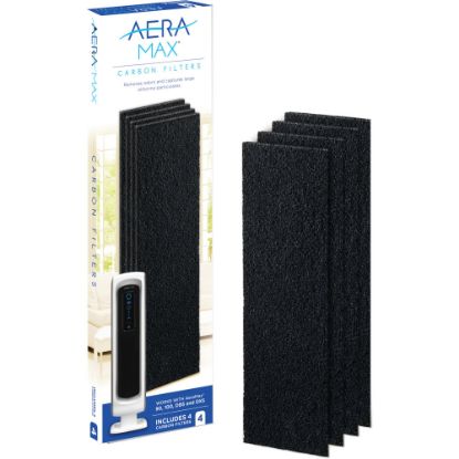 Picture of Fellowes AeraMax Carbon Filters, 4-7/16in x 16-7/16in, Pack Of 16 Filters