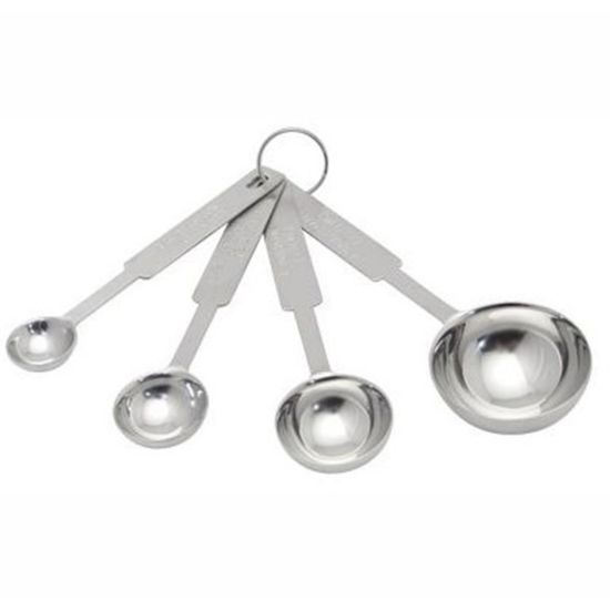 Picture of Vollrath Measuring Spoon Set, Silver