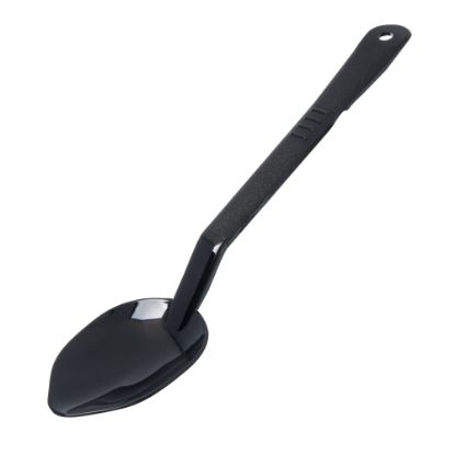 Picture of Carlisle Solid High-Heat Serving Spoons, 13inL, Black, Pack Of 12