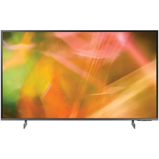 Picture of Samsung AU8000 HG55AU800NF 55in Smart LED-LCD TV - 4K UHDTV - Black - HDR10+, HLG - LED Backlight - YouTube Kids, YouTube, Netflix, Plex - 3840 x 2160 Resolution