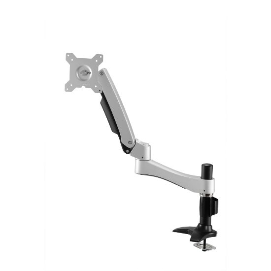 Picture of Amer Mounts Long Articulating Monitor Arm with Grommet Base for 15in-26in LCD/LED Screens - Supports up to 22lb monitors, +90/- 20 degree tilt and VESA 75/100