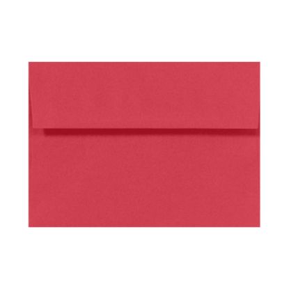 Picture of LUX Invitation Envelopes, A7, Gummed Seal, Holiday Red, Pack Of 1,000