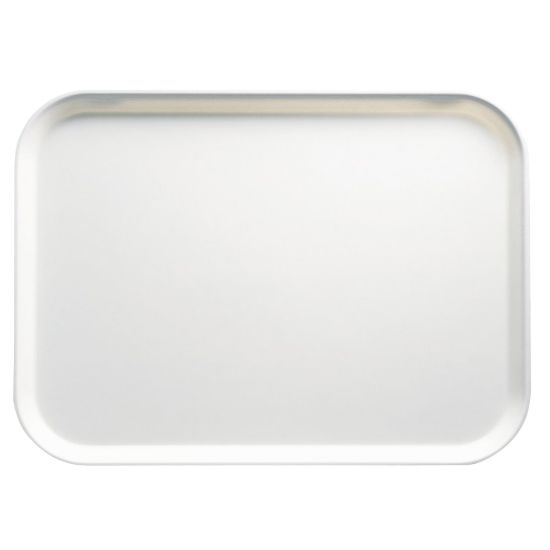 Picture of Cambro Camtray Rectangular Serving Trays, 15in x 20-1/4in, White, Pack Of 12 Trays