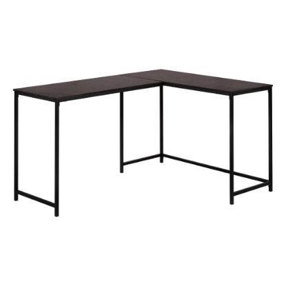 Picture of Monarch Specialties Barry 59inW L-Shaped Corner Desk, Espresso