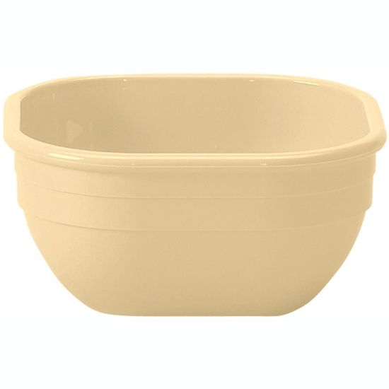 Picture of Cambro Camwear Dinnerware Bowls, Square, Beige, Pack Of 48 Bowls