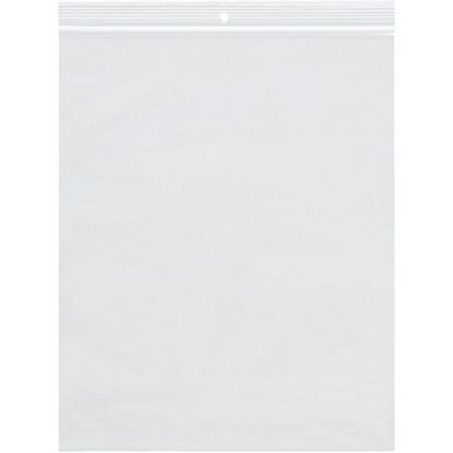 Picture of Partners Brand 2 Mil Reclosable Poly Bags With Hang Hole, 9in x 12in, Clear, Case Of 1000