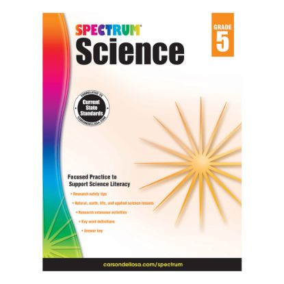 Picture of Carson-Dellosa Spectrum Science Workbook, Grade 5