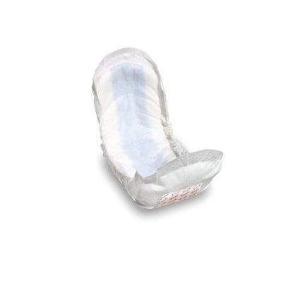 Picture of Capri Bladder Control Pads, Ultra Plus, 3 1/4in x 13in, White, 14 Pads Per Bag, Case Of 9 Bags