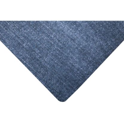 Picture of M+A Matting Desk Chair Mat, 35in x 47in, Stonewash Blue