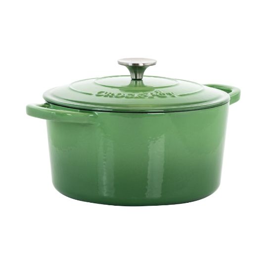 Picture of Crock-Pot Artisan 2-Piece Enameled Cast Iron Dutch Oven, 5 Quarts, Pistachio Green