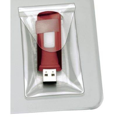 Picture of Cardinal Holdit! Clear USB Poly Pocket - Poly - Clear