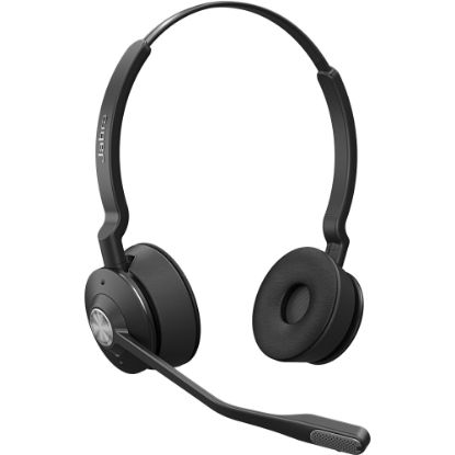 Picture of Jabra Engage 65 Headset - Stereo - Wireless - DECT - 492.1 ft - Over-the-head - Binaural - Supra-auralTAA Compliant