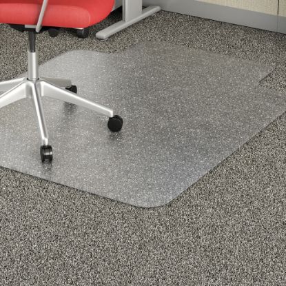 Picture of Lorell Economy Studded Chair Mat, 36in x 48in, Standard Lip