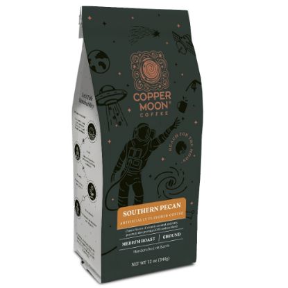 Picture of Copper Moon Coffee Ground Coffee, Southern Pecan, 12 Oz Per Bag